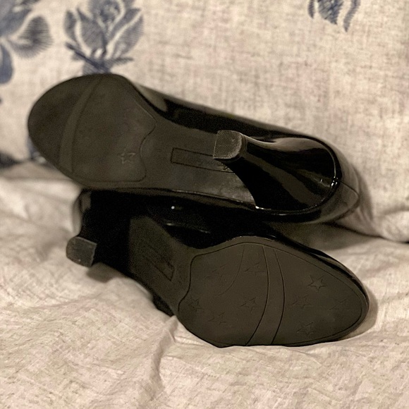 American Eagle Black Dress Shoes Women’s 7W - Picture 2 of 5